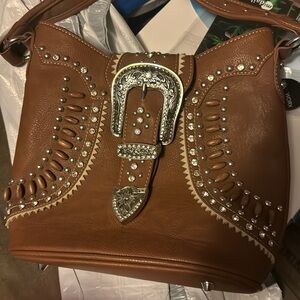 Light Brown Montana West shoulder bag